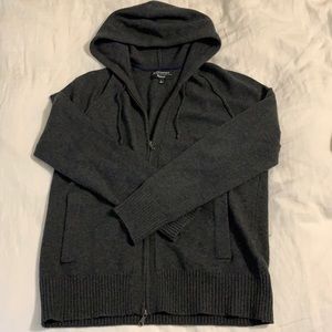 Banana Republic Wool Zip Up Hoodie